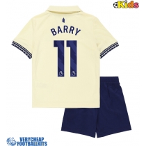 Everton Thierno Barry #11 Replica Away Minikit 2025-26 Short Sleeve (+ pants)